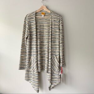 Ruby Rd. Striped Cardigan